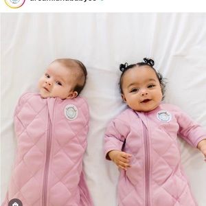 Dreambaby Weighted Swaddle Blue Size small